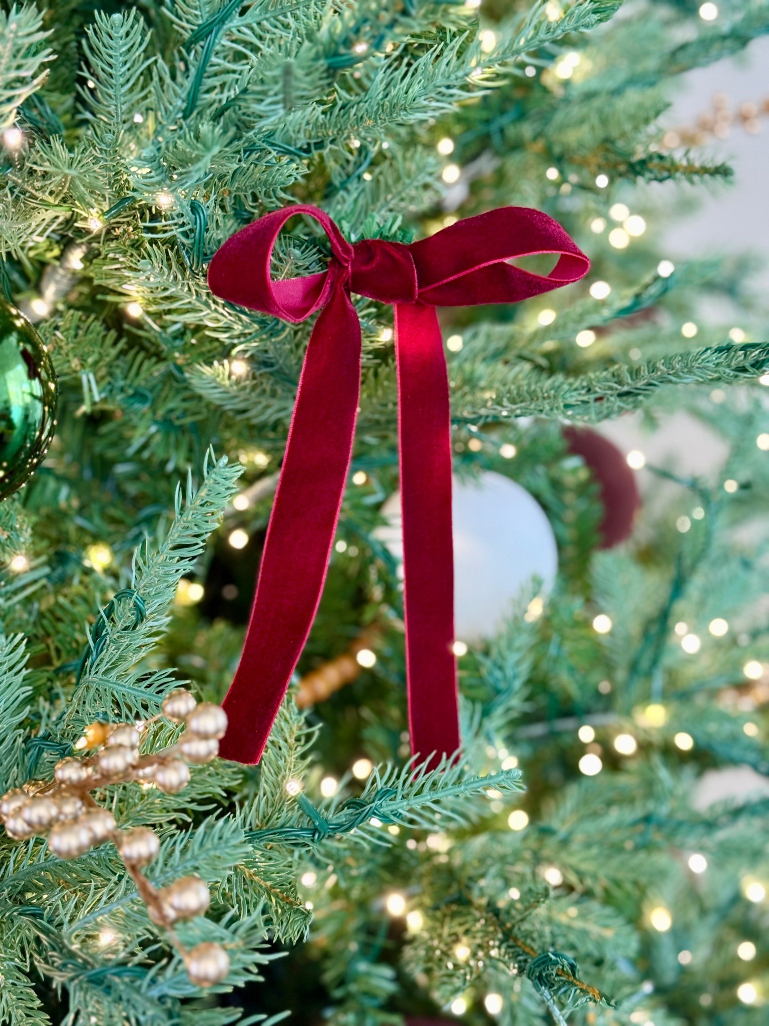 Bows for the Christmas tree 

#LTKCyberWeek #LTKHoliday #LTKHome