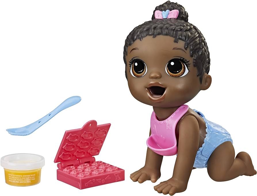 Baby Alive Lil Snacks Doll, Eats and Poops, Snack-Themed 8-Inch Baby Doll, Snack Box Mold, Toy fo... | Amazon (US)