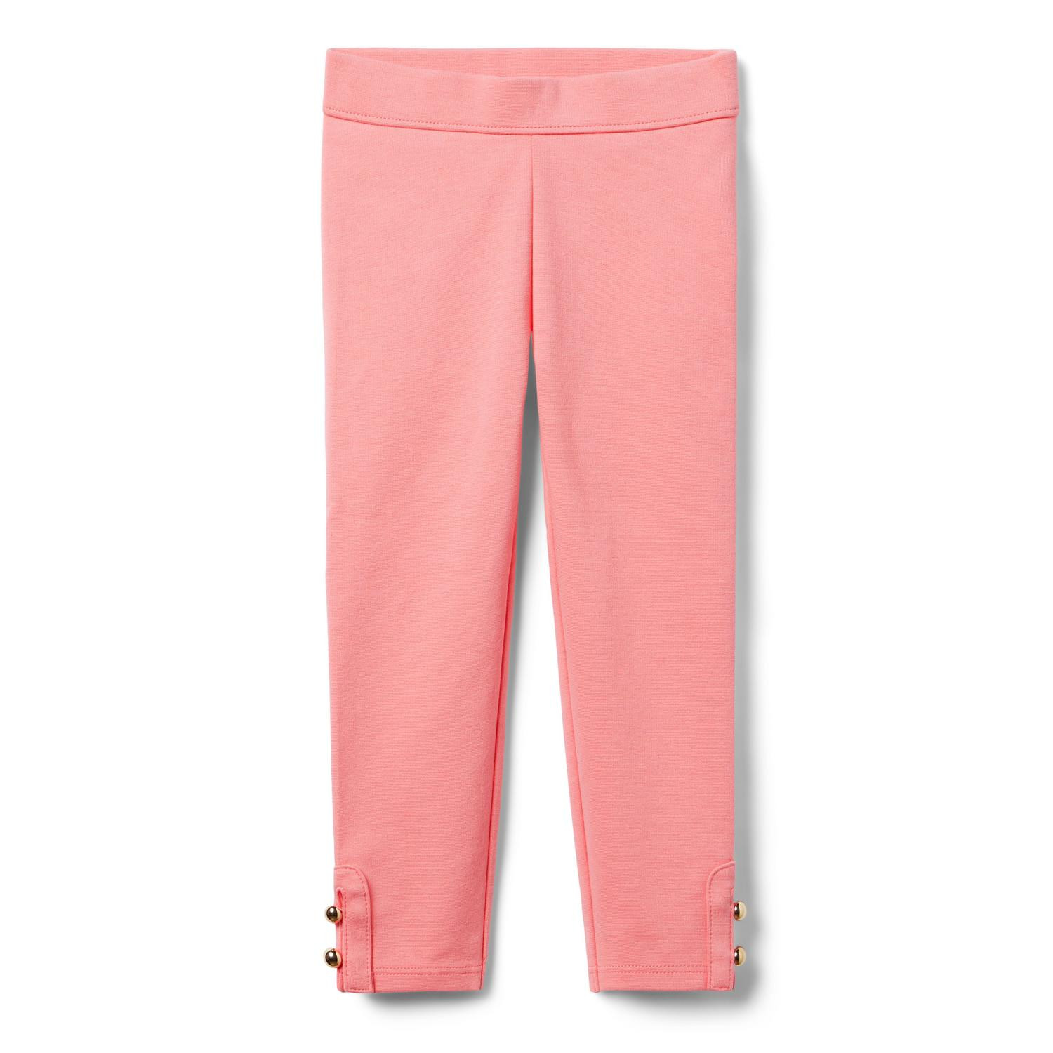 Button Cuff Ponte Pant | Janie and Jack