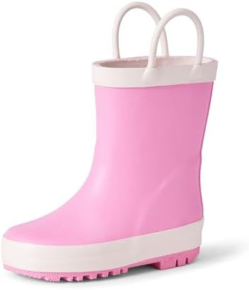Amazon Essentials x Sofia Grainge Unisex Toddlers' Waterproof Rubber Rain Boots | Amazon (US)