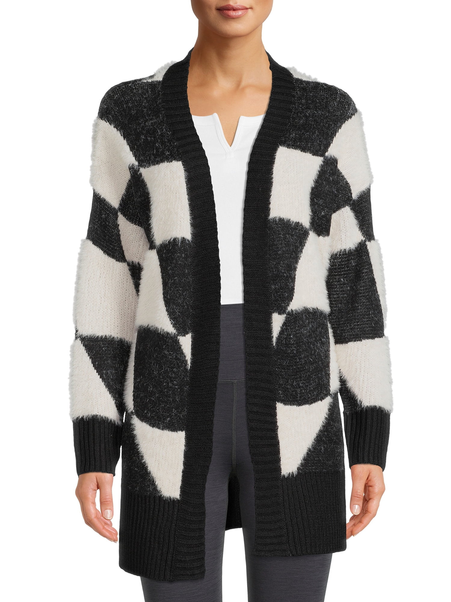 Dreamers by Debut Women's Print Cardigan Sweater | Walmart (US)