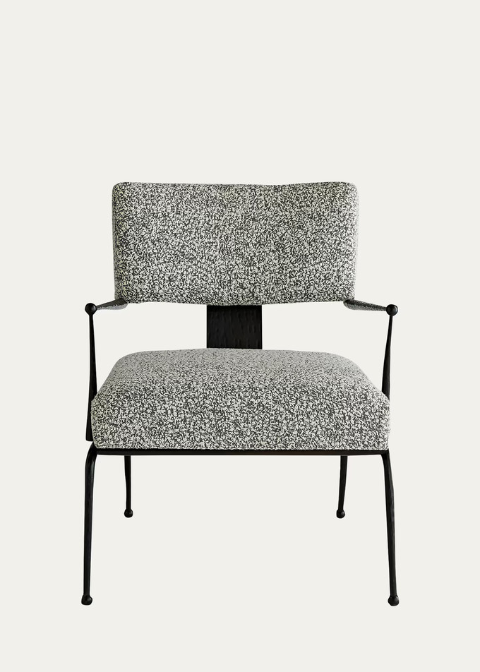 Click for more info about Arteriors Wallace Pitch Textured Chair