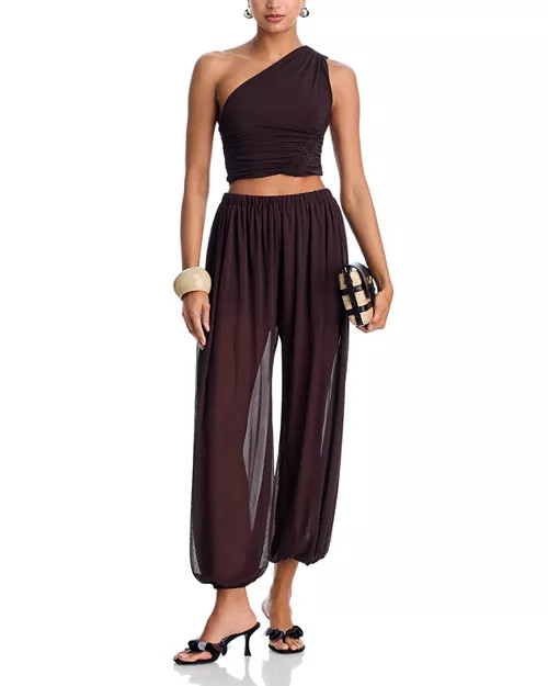 AQUA Balloon Pull On Pants - Exclusive | Bloomingdale's Women | Bloomingdale's (US)