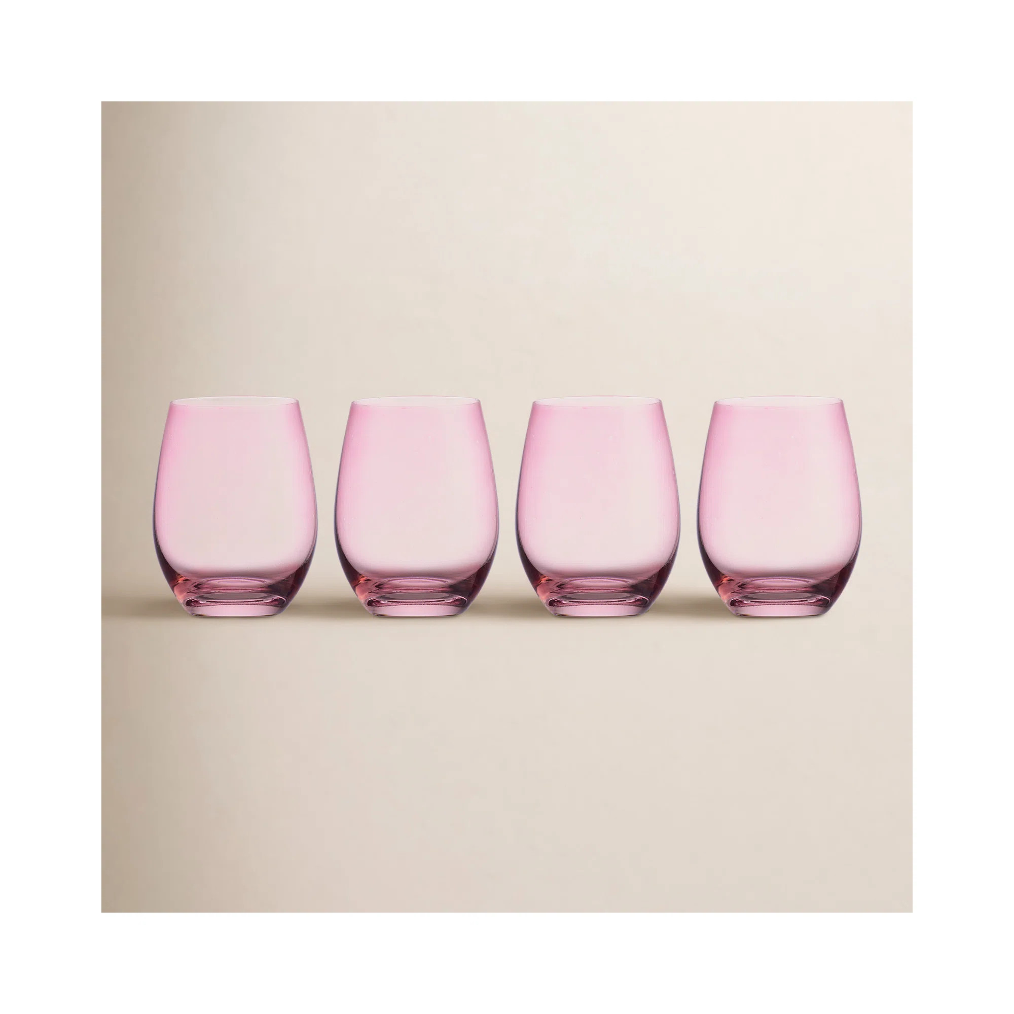 Veneto Stemless Wine (Set of 4) | Birch Lane