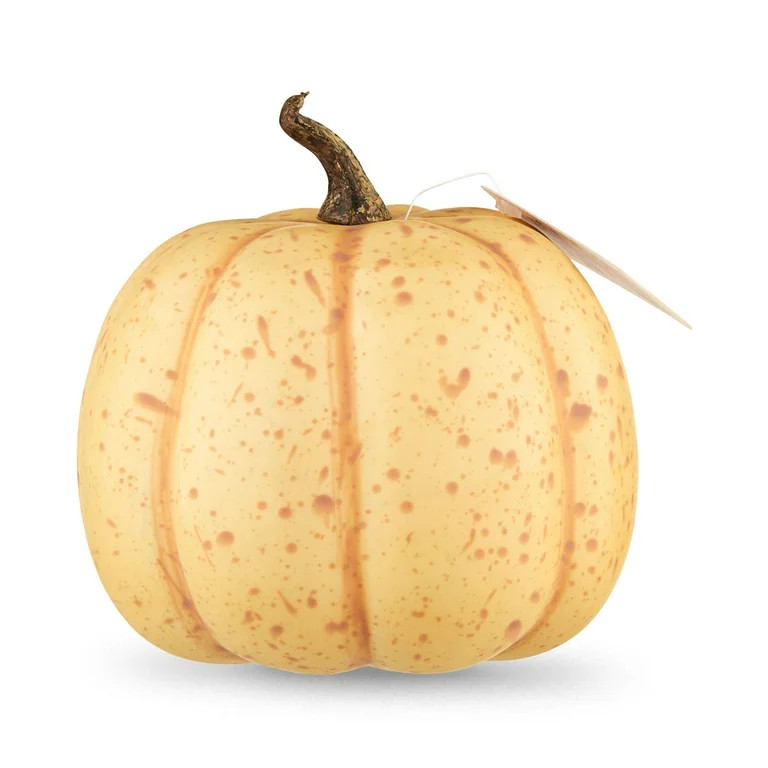 3 inch Height Harvest Orange Mini Foam Pumpkin Decoration, Way to Celebrate | Walmart (US)