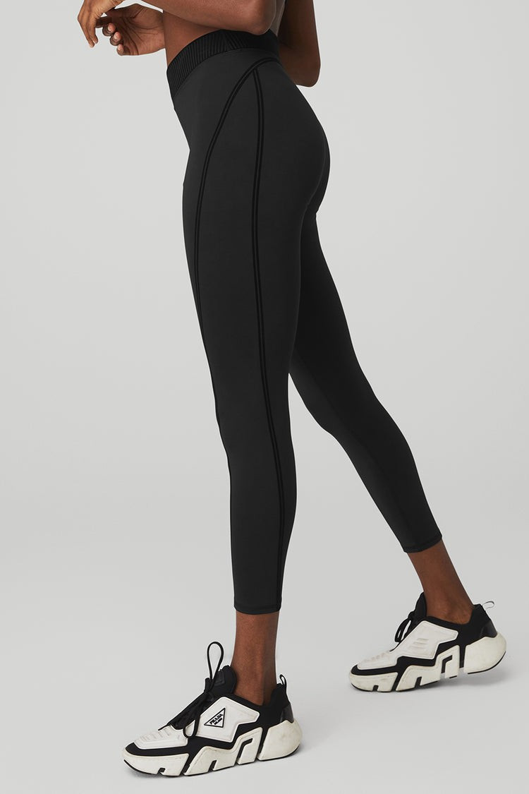 Airlift High-Waist 7/8 Line Up Legging | Alo Yoga (US)