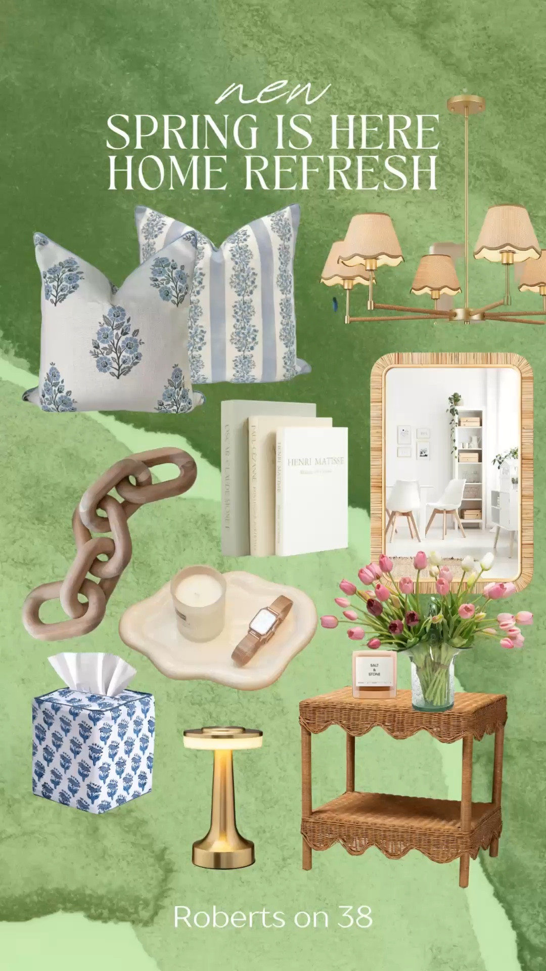 Spring refresh, but make it feel like home 🌿

Soft florals, woven textures, and warm wood accents instantly lighten up your space for the season. The smallest swaps can make the biggest difference 🤍

#LTKHome #SpringHomeDecor #HomeRefresh

#LTKSeasonal #LTKHome #LTKSaleAlert