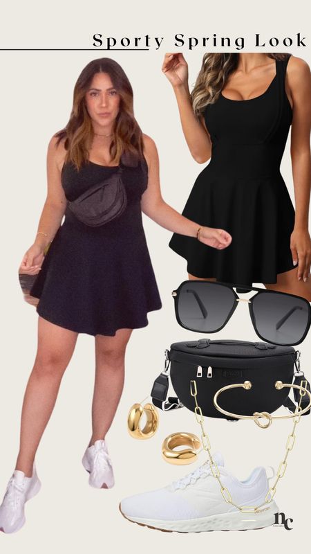 Flattering Sporty Spring Look. Easy look for moms on the go
Size L

Mom look, sporty mom, tennis dress, spring look, mom outfit, midsize, apple shake, flattering, tennis shoe, level up, sunnies, cross body bag, accessories 

#LTKstyletip #LTKfitness #LTKmidsize