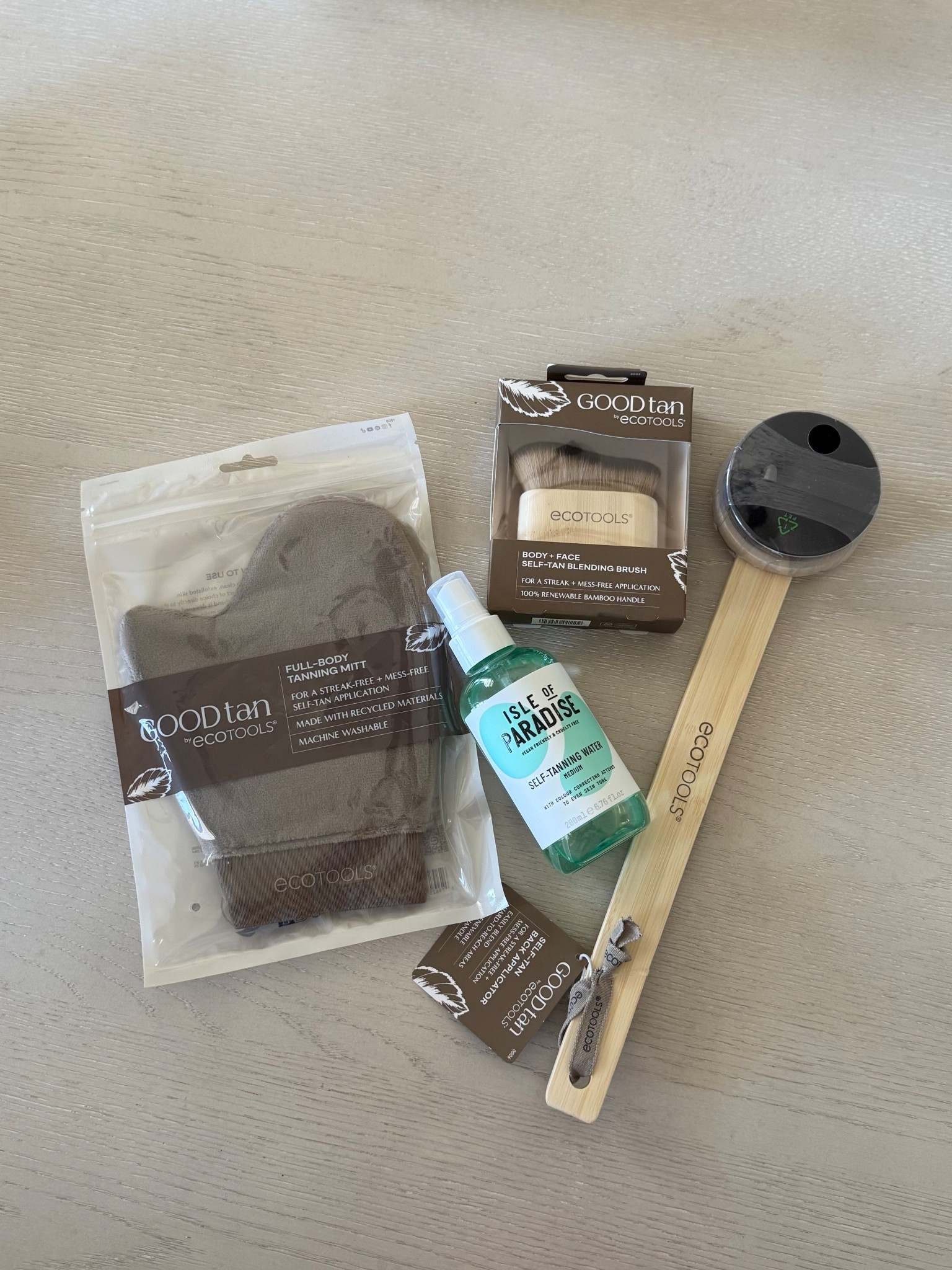 Are you ready for spring/summer weather? My favorite self-tanner & helpful application tools ☀️😎👙#summer #spring #selftanning #isleofparadise #summerready #summerbody #over50 

#LTKOver40 #LTKSwim #LTKSeasonal