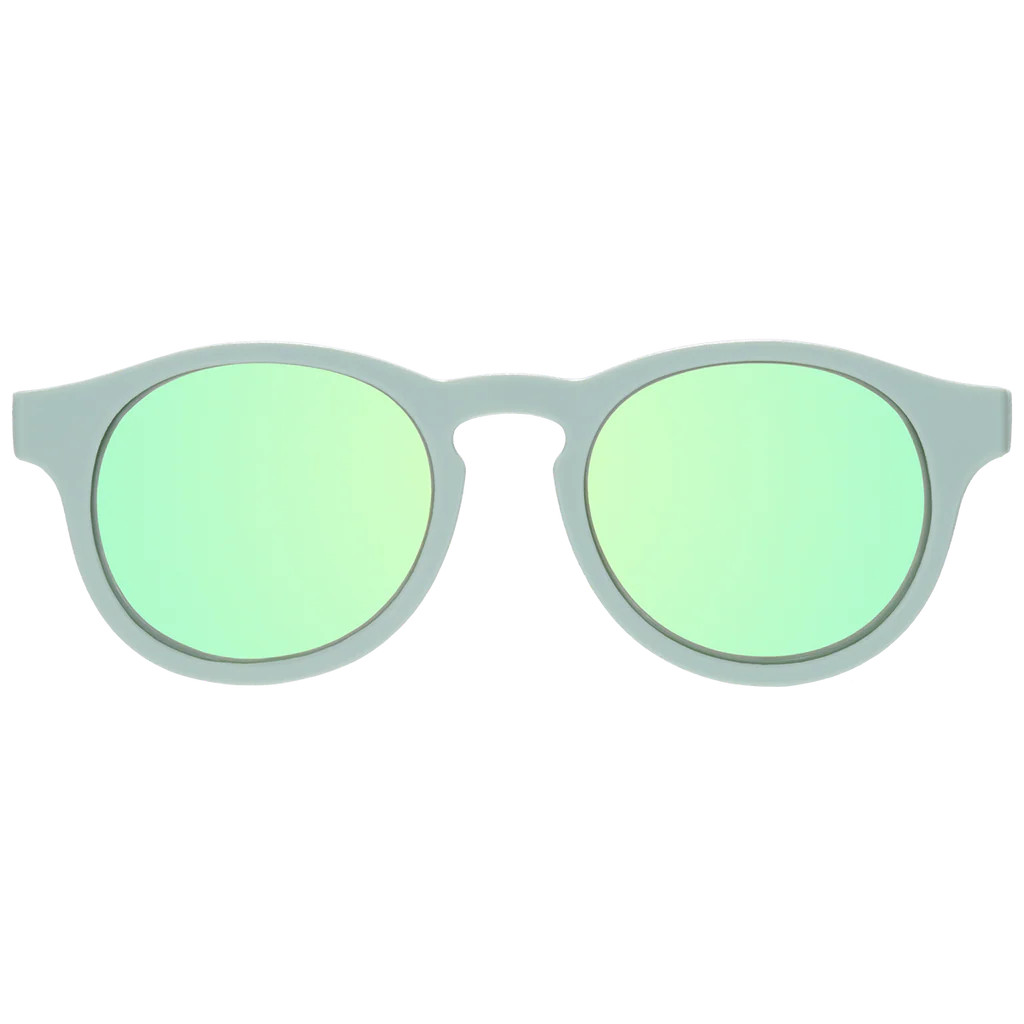 Seafoam Blue Keyhole | Seafoam Polarized Mirrored Lens | Babiators