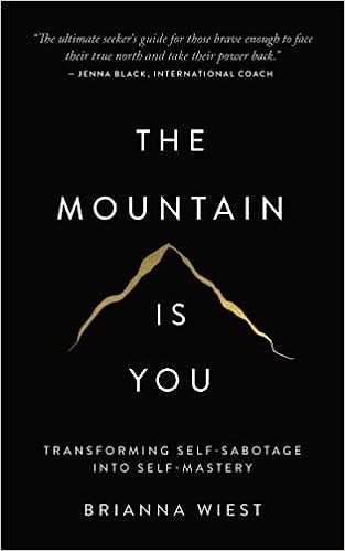 The Mountain Is You: Transforming Self-Sabotage Into Self-Mastery: Brianna Wiest: 9781949759228: ... | Amazon (US)