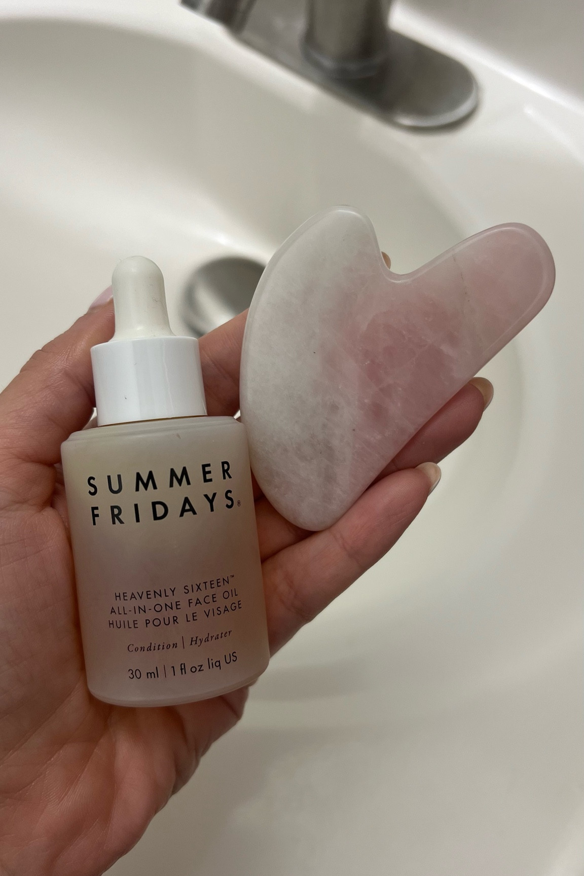 Gua sha routine every single day 

#LTKbeauty #LTKfindsunder100