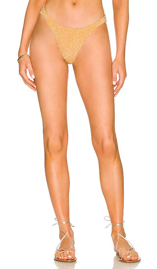 Ola Bottom in Glossy Gold | Revolve Clothing (Global)