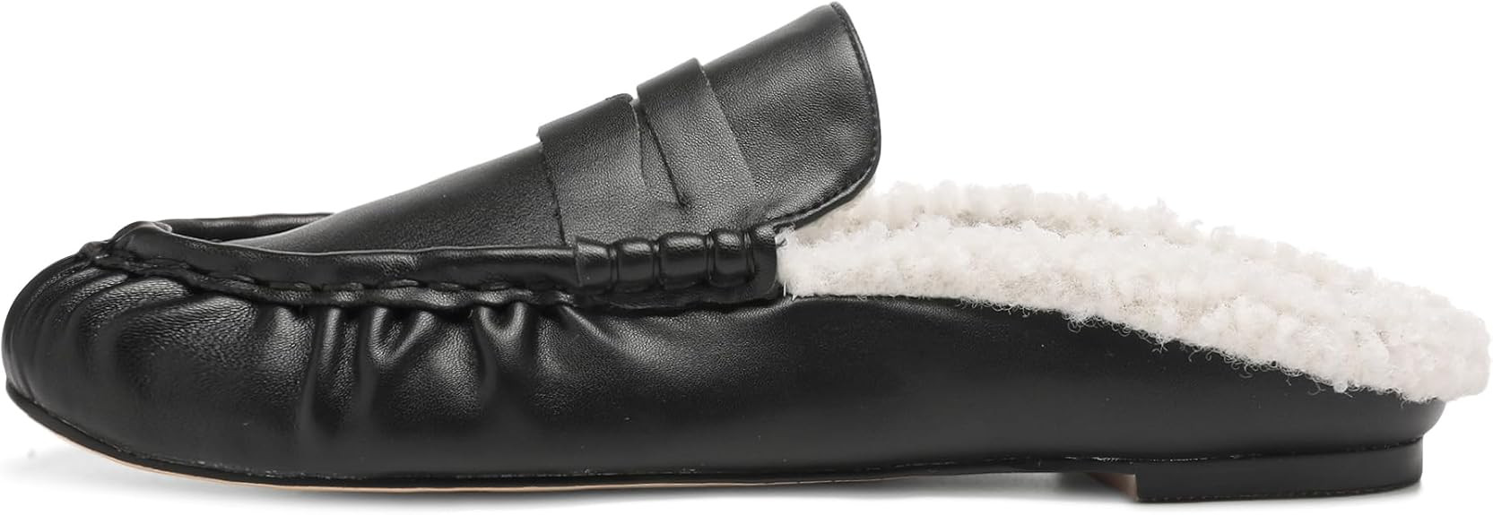 FJQNXGY Penny Loafers for Women Comfortable Slip on Suede Loafers Mules Women’s Closed Toe Loaf... | Amazon (US)