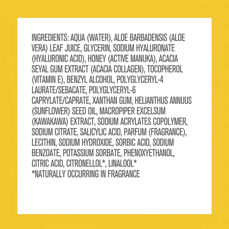 By Nature Skincare from New Zealand Manuka Honey And Collagen Sheet Face Mask to Nourish and Reju... | Walmart (US)