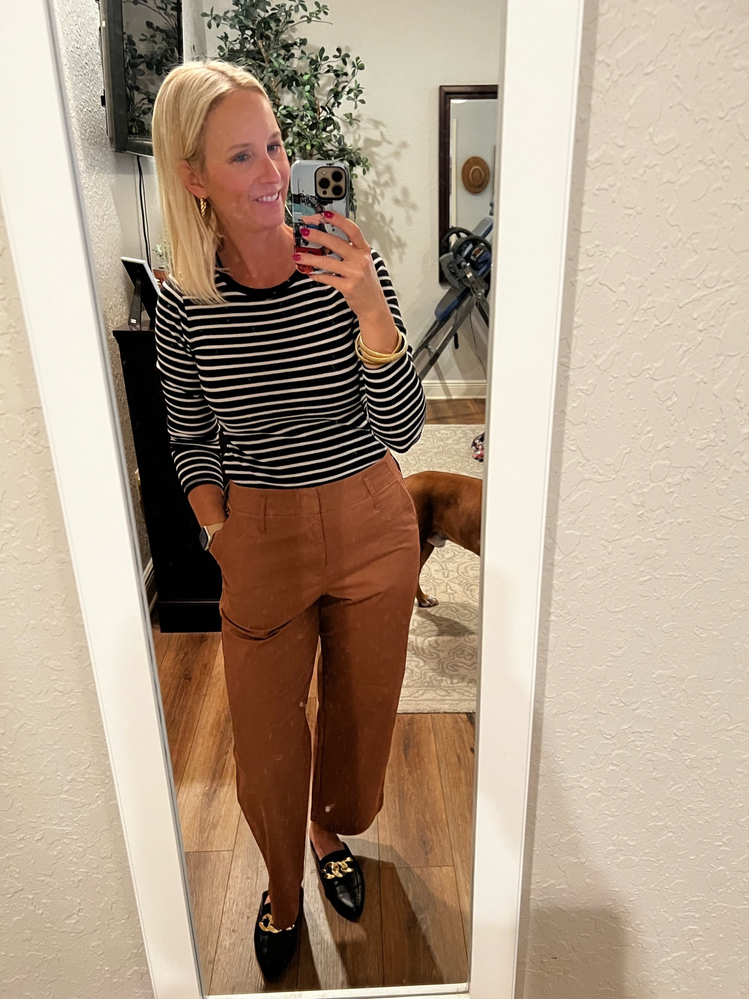 Black and white is always so classic! This top from Old Navy is so soft! Found these pants in store at Target on clearance. I linked some similar  

#LTKover40 #LTKSeasonal #LTKstyletip