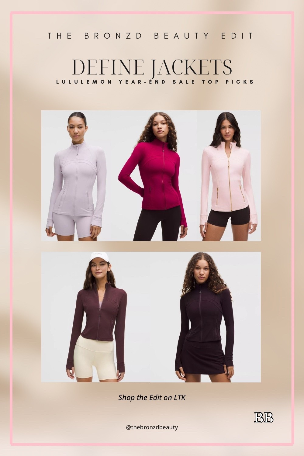 #SaleAlert Lululemon Define Jackets, year-end sale top picks, sculpting zip-up jackets, soft neutral activewear, elevated gym layers, petite friendly athletic jackets, flattering fitted workout jackets, studio to street activewear, winter workout staples

#LTKfitnessgoals #LTKFindsUnder100 #LTKSaleAlert