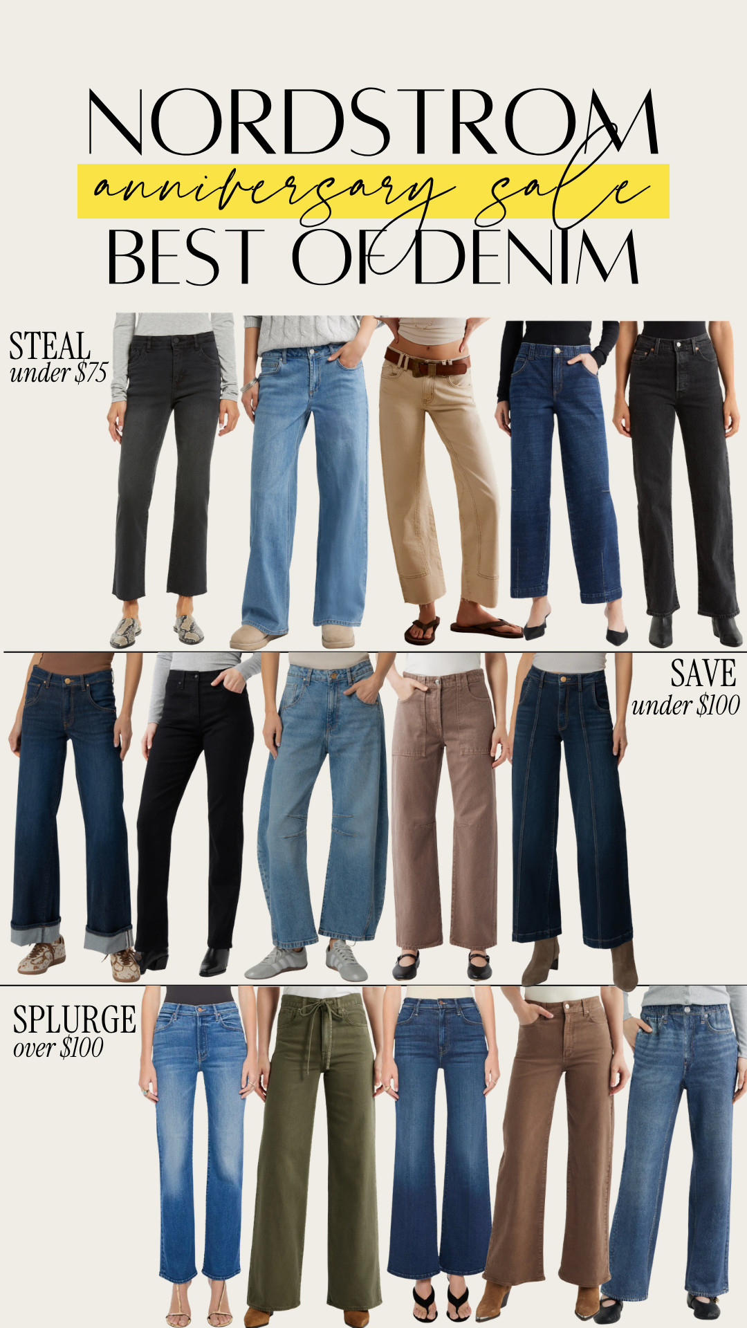 Nordstrom Anniversary Sale / NSale 2026 - Best of Denim 

 #LTKSaleAlert