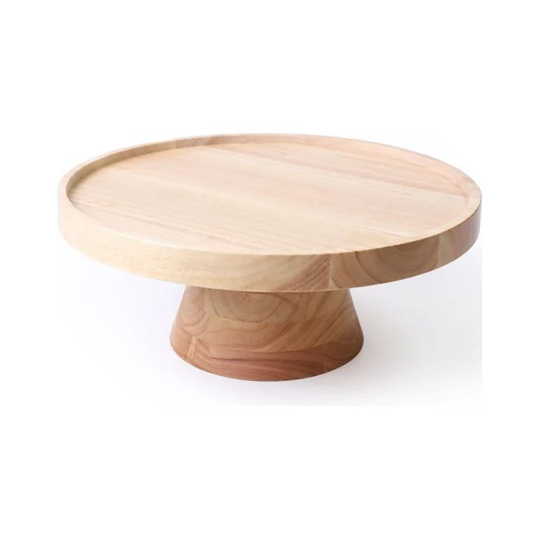 Better Homes & Gardens Rubber Wood Cake Stand | Walmart (US)