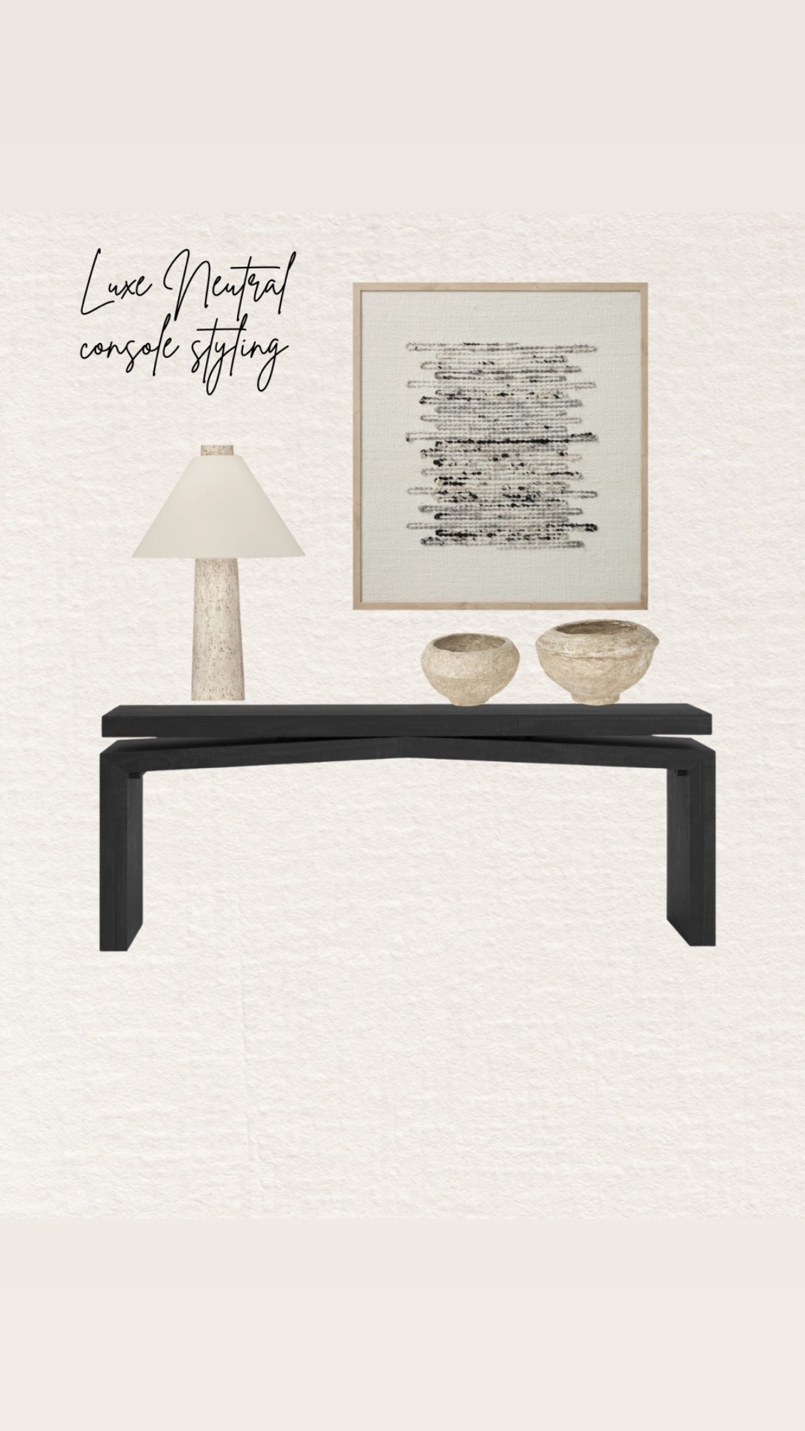 #ad styled my favorite high end console from @Wayfair #wayfair #wayfairpartner