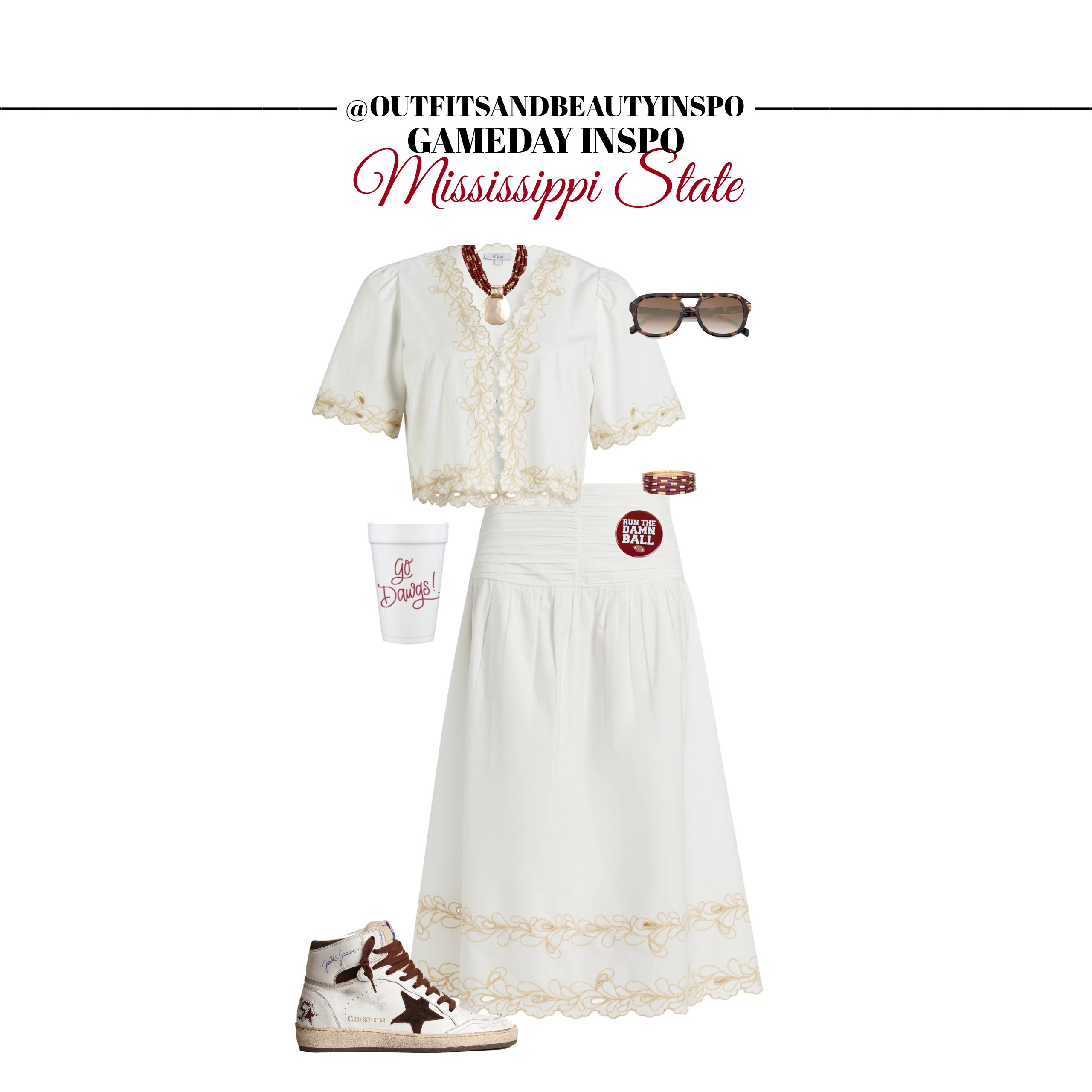 MISSISSIPPI STATE BULLDOGS SEC FOOTBALL GAMEDAY INSPO!🐶

#LTKStyleTip #LTKBeauty #LTKSeasonal