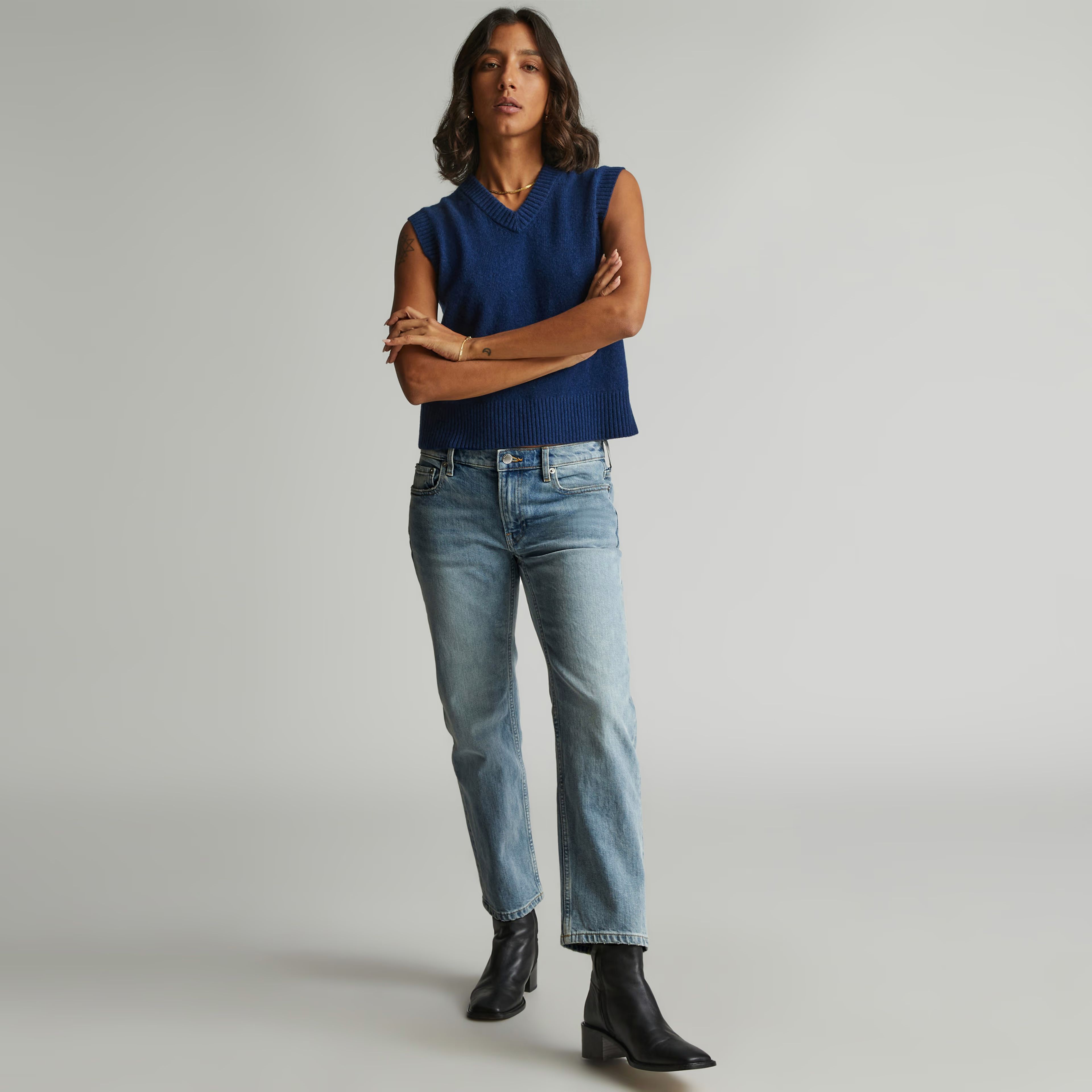 The Low-Rise Shortie Jean | Everlane