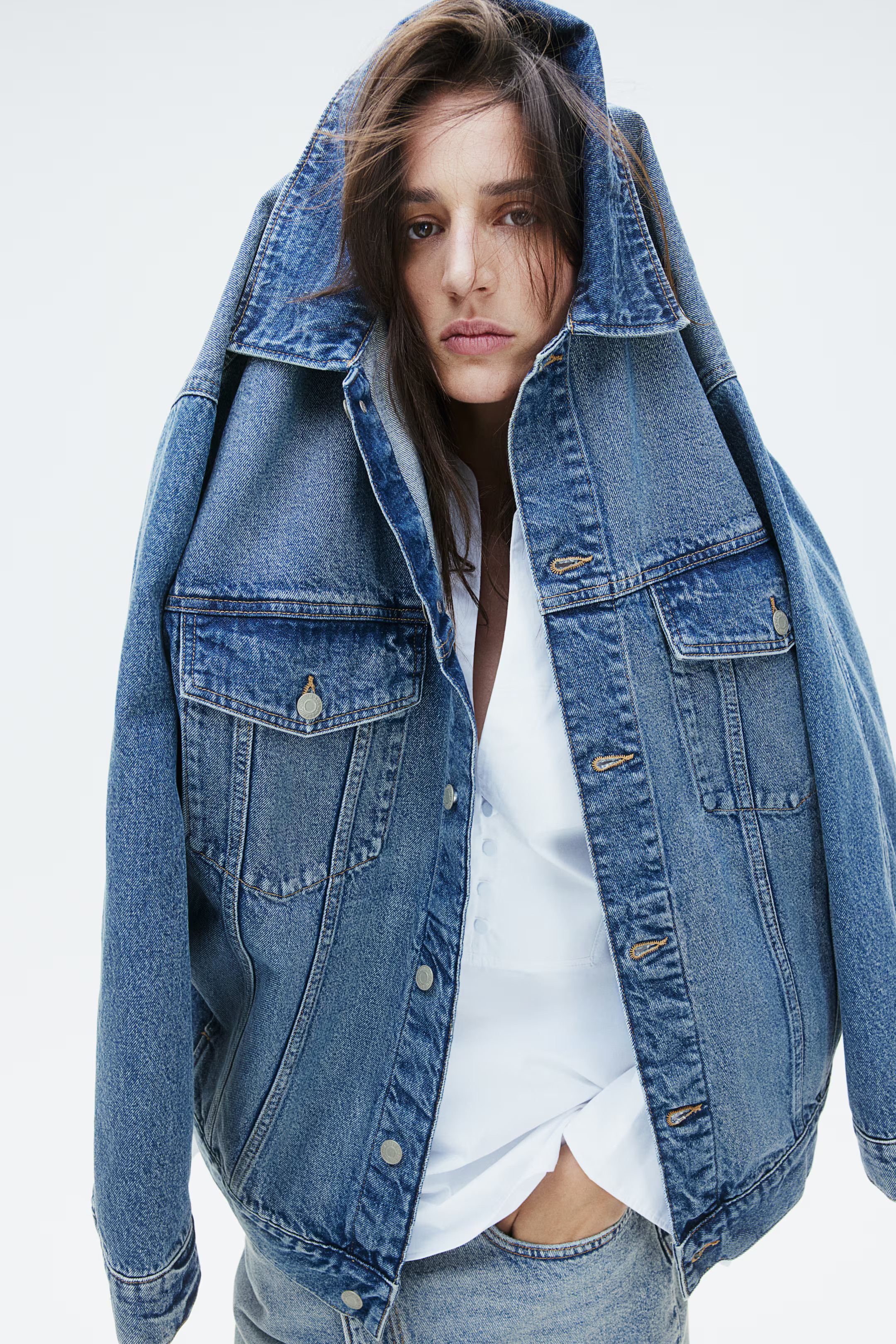 Oversized Denim Jacket | H&M (US + CA)