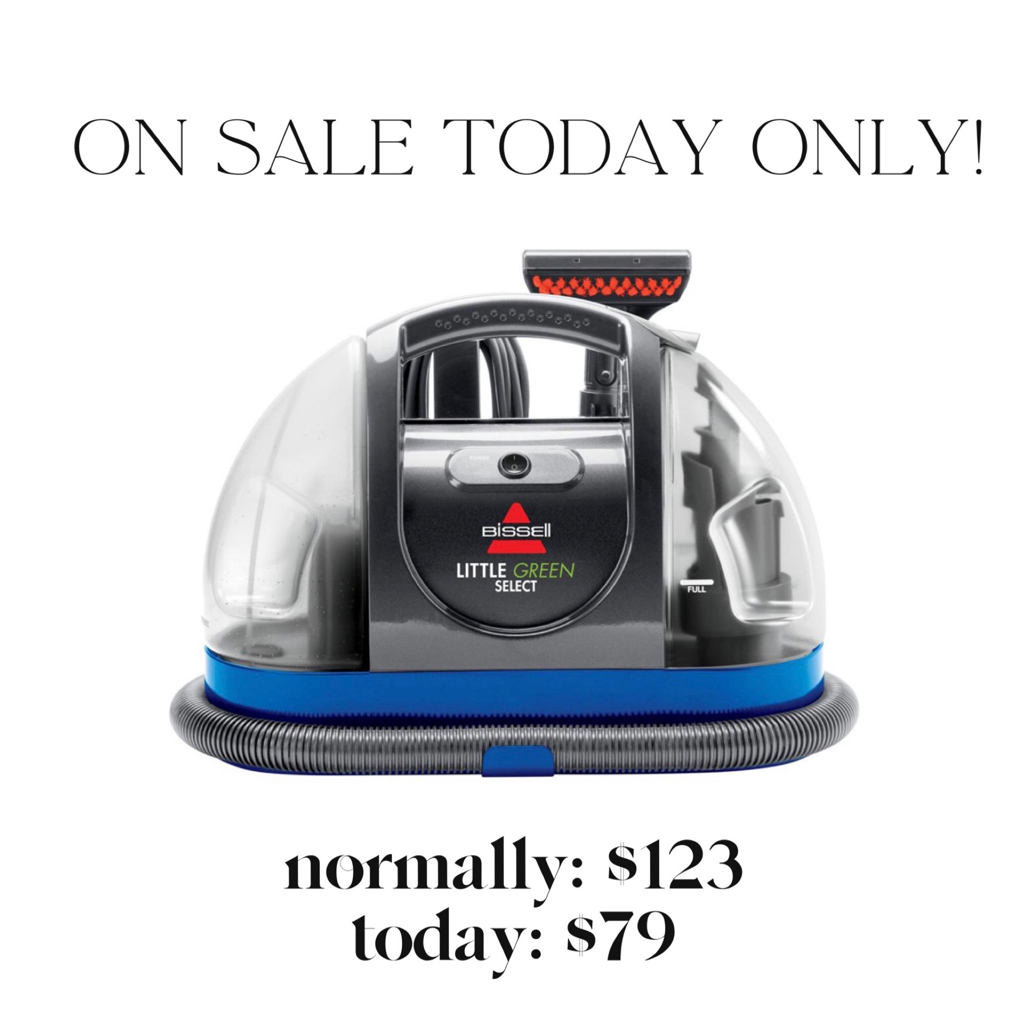 my favorite carpet/furniture cleaner is on MAJOR sale, today only! A must-have if you have light colored furniture or dogs!

#HSNinfluencer 

#LTKhome #LTKunder100 #LTKsalealert