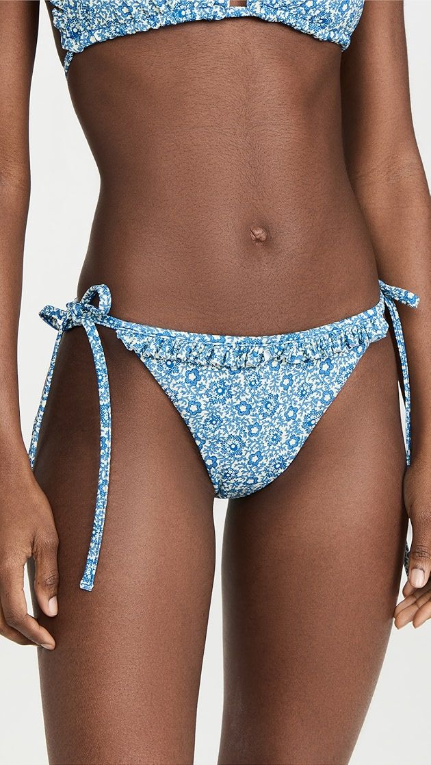 Sea Ida Print Ruffle Bikini Bottoms | SHOPBOP | Shopbop