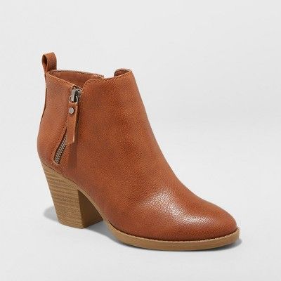 Women's Jameson Double Zipper Bootie - Universal Thread™ | Target