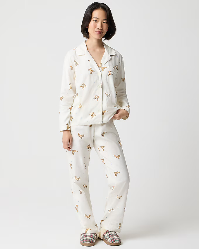 Flannel pajama set | J.Crew Factory