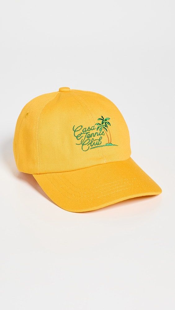 Casablanca Tennis Club Icon Embroidered Cap | Shopbop | Shopbop