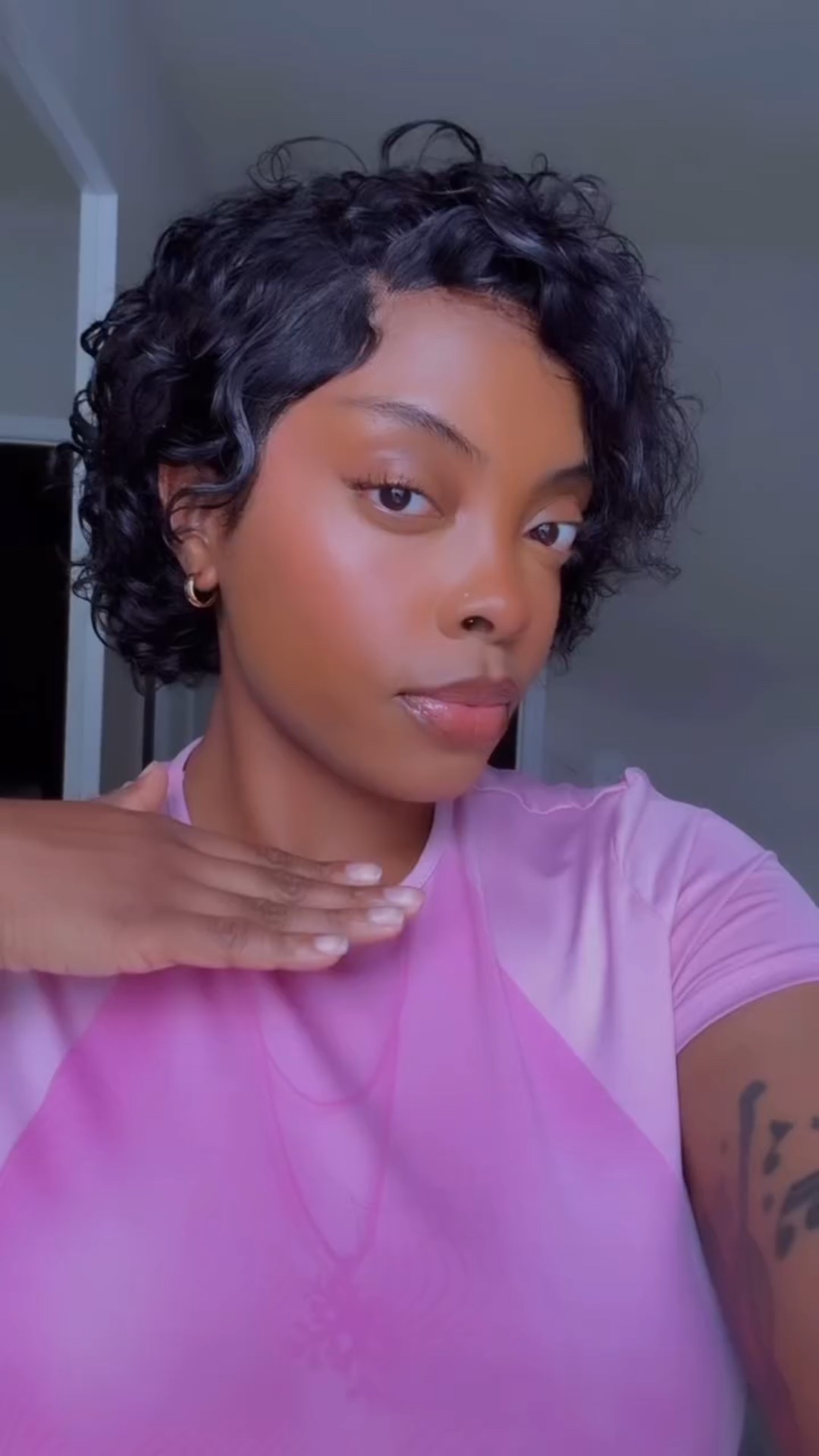 Do we like the short hair??? #beauty #hair #pixiecut #naturalhair #wigs #clt #explorepage