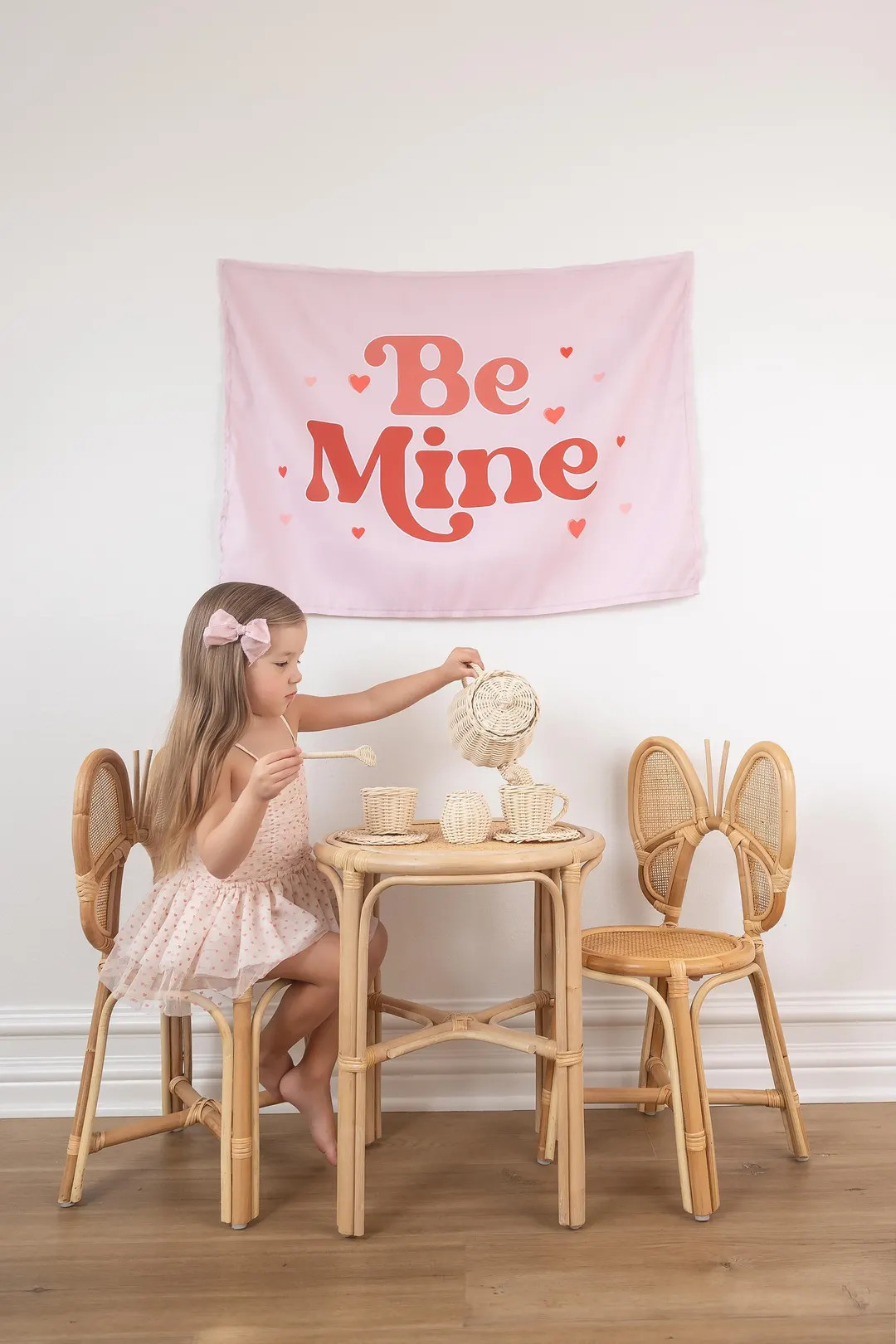 Fabric Tapestry Banner, Be Mine, Kids Wall Art Room Decor, Childrens Wall Art, Wall Hanging, Wall... | Etsy (US)