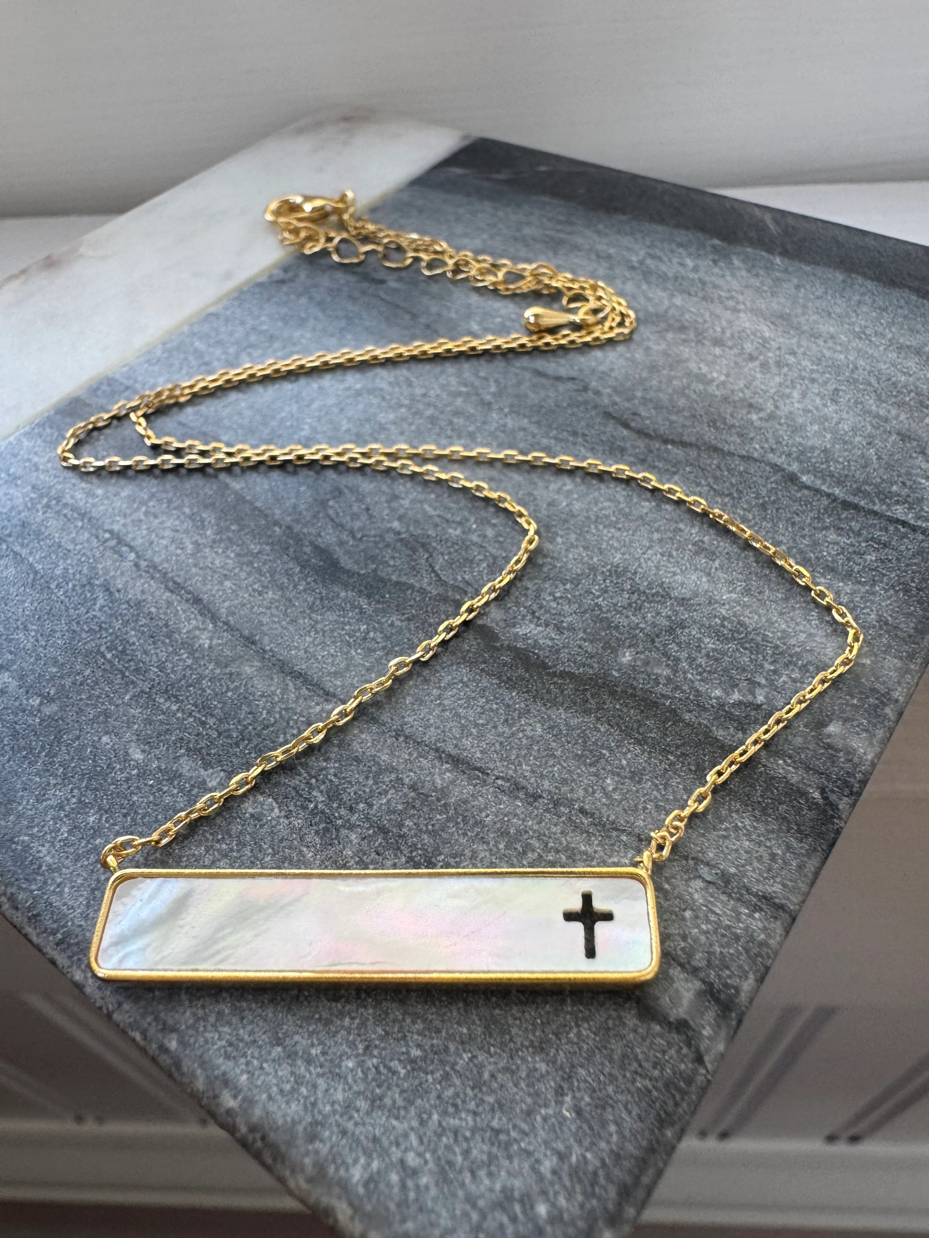 Faith Bar Necklace | Erin McDermott Jewelry