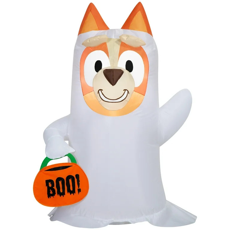 Gemmy Bluey Bingo Ghost Inflatable Small Halloween - Blue | Walmart (US)