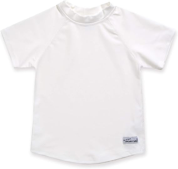 VAENAIT BABY 6M-3T Infant Toddler Kids Boys Girls Short Sleeve UPF 50+ Rashguard Swim Shirt | Amazon (US)