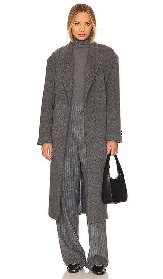 Classic Oversized Coat in Grey | Revolve Clothing (Global)