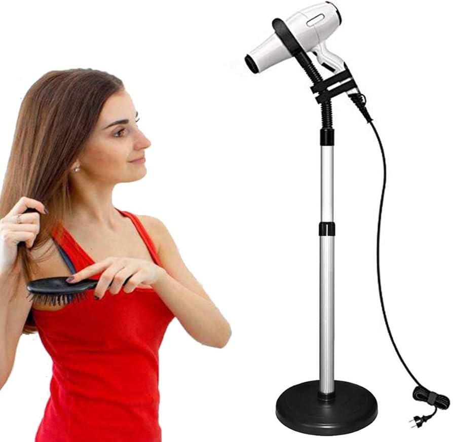 Hands-Free Hair Dryer Stand - Premium Hair Dryer Holder for Convenient Styling - Stylish and Func... | Amazon (US)