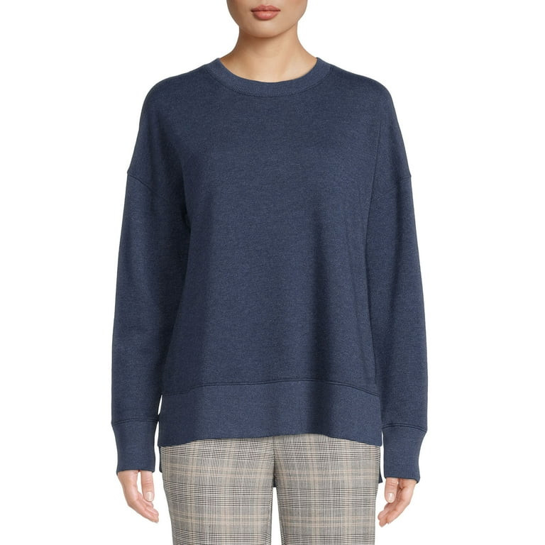 Time and Tru Women's Sweatshirt - Walmart.com | Walmart (US)