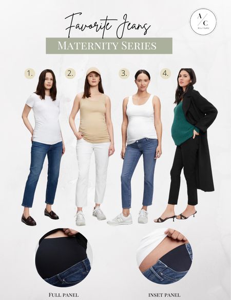 Maternity Jeans- I took my pre-pregnancy size (size 27). Love that they are true ankle length.