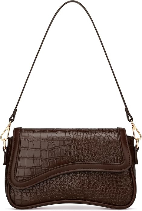 KKXIU Shoulder Bag for Women Small Hobo Handbags Cute Mini Clutch Purses | Classic Trendy Retro U... | Amazon (US)