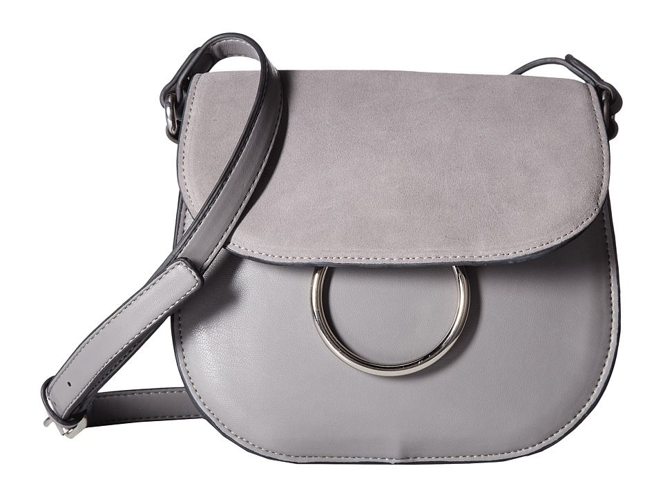 French Connection - Delaney Saddle Bag (Mount Fuji) Handbags | Zappos