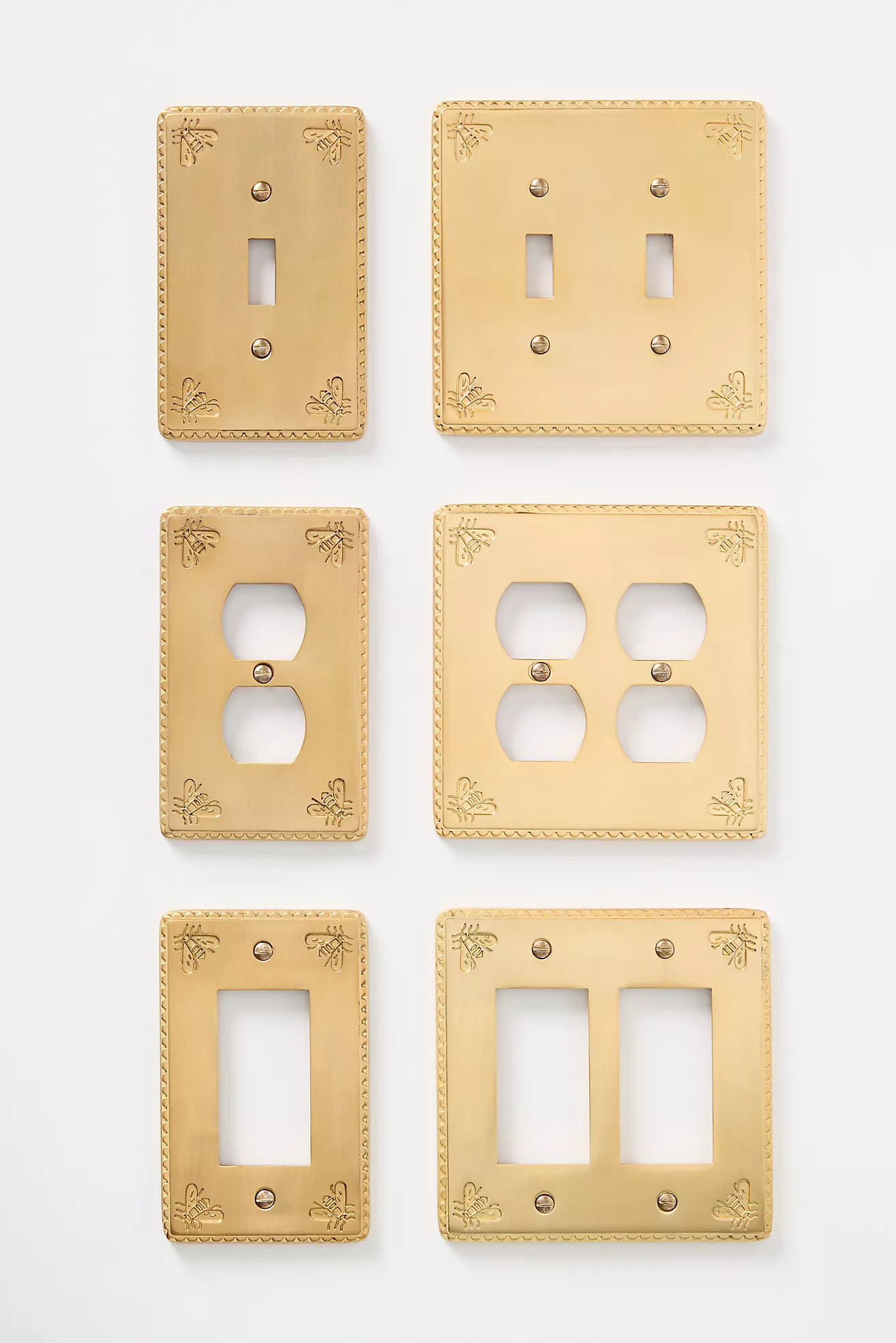 Isabella Bee Switch Plate | Anthropologie (US)