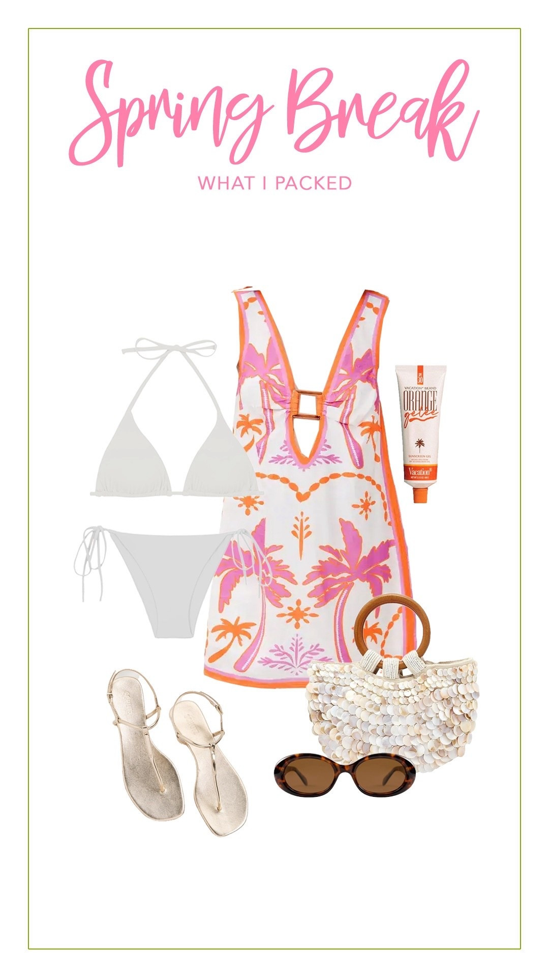 What I Packed for Spring Break | Hi Sugarplum!

#LTKTravel #LTKSeasonal #LTKOver40