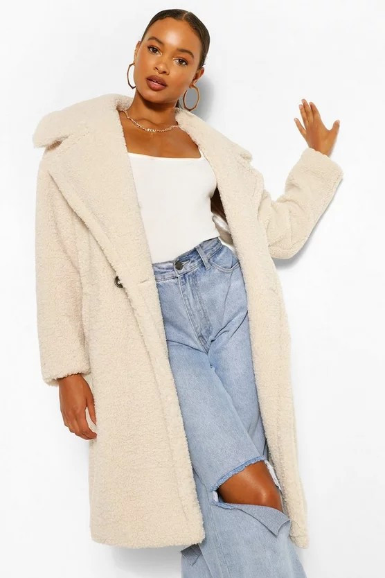 Oversized Teddy Faux Fur Coat | Boohoo.com (UK & IE)