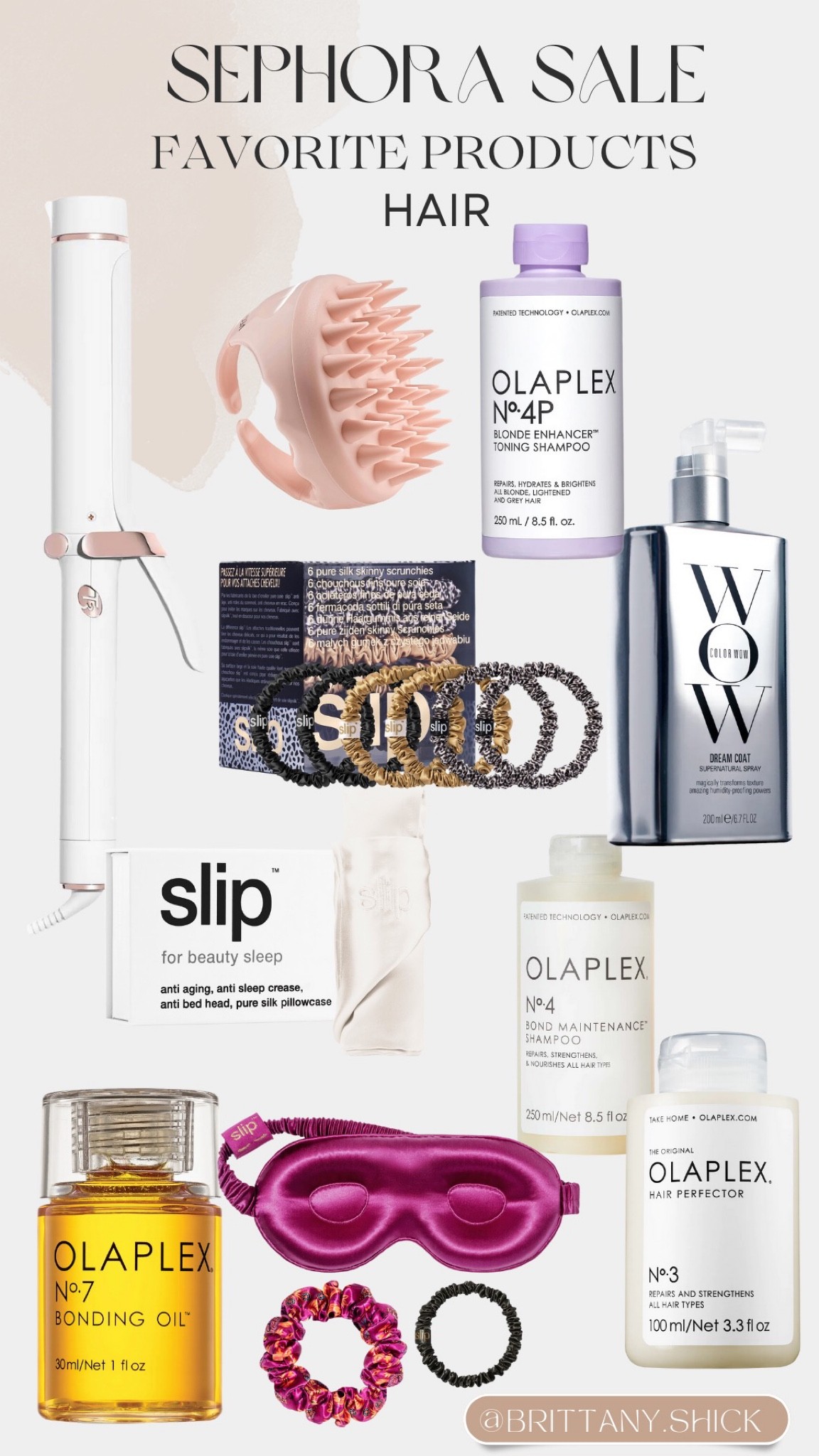 Sephora Sale ends 11/7 - Up to 20% ott code SAVINGS | Hair Product Favorites | Hair Growth Shine Blonde Frizz - Curling Iron Waves Wand Skinny Scrunchies Scalp Exfoliator Color Wow Treatment Olaplex Shampoo Conditioner Purple shampoo Silk face mask pillow case 

#LTKsalealert #LTKunder50 #LTKbeauty