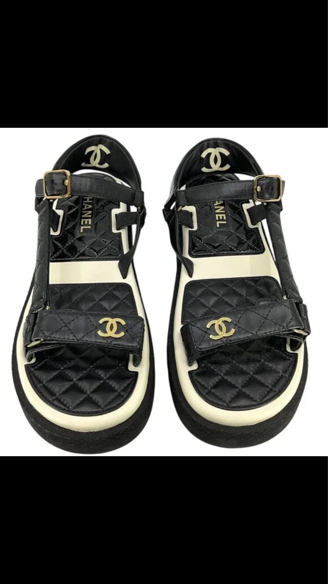I love love love these Chanel sandals. They’re stylish and comfortable and super easy to style. I will wear these shoes until they fall apart and I’m not ashamed to admit it. 