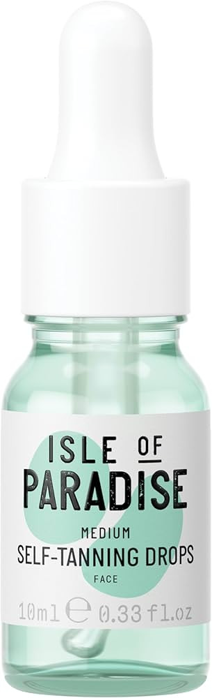 Isle of Paradise Mini Self Tanning Natural Glow Face Drops | Amazon (US)