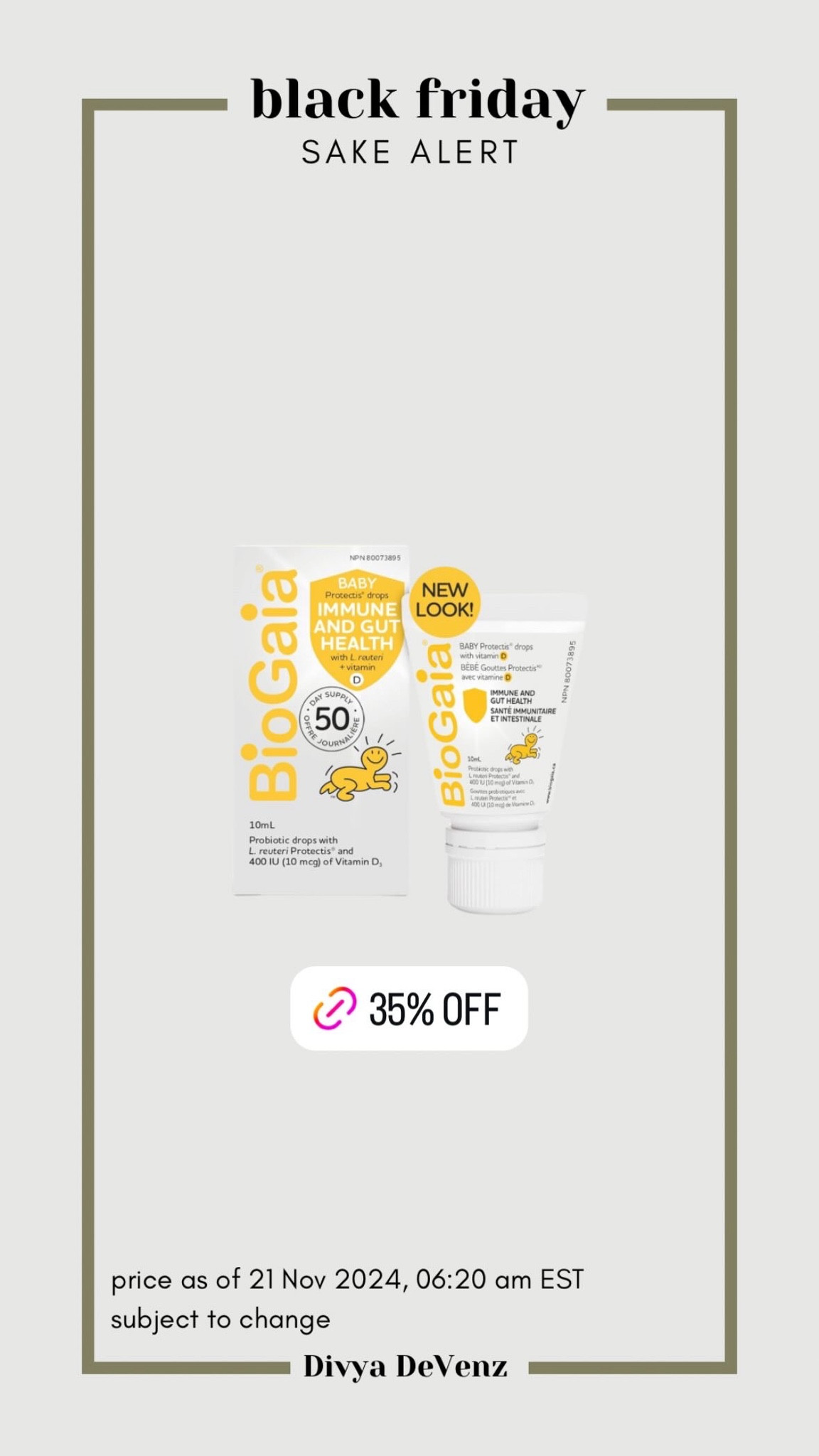 Biogaia probiotic drops on sale 35% off

#LTKkids #LTKbaby